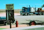 Doggie Rest Stop, Fire Hydrant, Funny, Hilarious, Tire, Cab-over Engine Truck, Cab Forward, ADSV01P09_08.1710