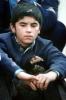 Boy with his Rooster, Tashkent, Uzbekistan, AZFV01P04_07
