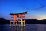 Sacred Place, the Torii Gate in Miyajima, CAJV01P02_19