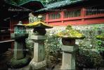 Stone Lanterns, Buddhist Temple, shrine, Buddhism, Dharmic, Dharma, Building, Nikko, CAJV02P02_11.0628