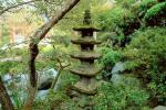 Garden, Stone Pagoda, trees, Buddhist Shrine, Gotemba, CAJV02P12_04.3339