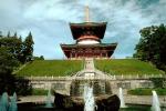 Water Fountain, aquatics, Narita Temple, Pagoda, CAJV02P15_02.3339
