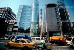 Shinjuku, Cars, Taxi Cabs, Traffic, street, Glass Buildings, CAJV03P06_16.0629