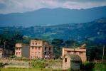 Homes, houses, mountains, Kathmandu, , CANV01P06_11.0630