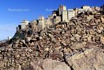 Buildings, Village, Al Hajjarah, Manakhah Distric, Haraz Mountains, Yemen, CAPV01P14_15.0631