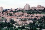 Buildings, Houses, Hill, cityscape, Jerusalem, CAZV02P03_09