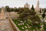 Cemetery, Church of the Dormition of the Virgin Mary, Mount Zion, Jerusalem, Landmark, CAZV02P03_12