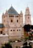 Church of the Dormition of the Virgin Mary, Bell Tower, The bell tower of Dormition Abbey, Mount Zion, Jerusalem, Landmark, CAZV02P03_16