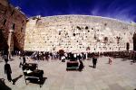 The Old City, Western Wall, Wailing Wall or Kotel, Jerusalem, Shore, buildings, hills, harbor, CAZV02P14_13