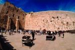 The Old City, Western Wall, Wailing Wall or Kotel, Jerusalem, Shore, buildings, hills, harbor, CAZV02P14_14.3341