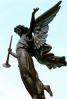 Landmark Statue, Bugle, wings, trumpet, CCOV02P08_16.0640
