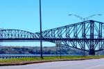 Quebec Bridge, Pont de Quebec, Saint Lawrence River, CCQV01P12_07.0640