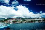 Shops, Buildings, Coastline, boats, Papeete, CDPV01P01_13