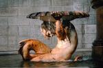 Male Mermaid, Strength, detail of Pallas Athene Fountain, Vienna, CEAV01P05_16.0642