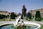 Water Fountain, aquatics, Maria Theresa Monument, Castle, royalty, walkway, path, building, Sch?nbrunn Palace, Vienna, landmark, CEAV02P03_01