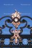 Ornate Gate, Wrought Iron, Hradcany Castle, Prague, Ironwork, metalwork, CECV01P10_03B