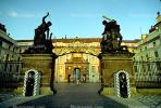 Entrance, Mathais Gate (back), Soldier, Guard, Guardhouse, Hradcany, Castle Prague, CECV01P11_05.0149