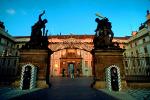 Entrance Gate, Mathais Gate (back), Soldier, Guard, Guardhouse, Hradcany, Castle Prague, CECV01P11_05.0643
