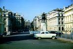 Cars, automobile, vehicles, Statue, Buildings, 1950s, CEEV01P02_01