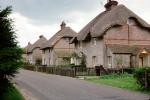 Thatched Roof House, Home, Building, street, CEEV05P02_06
