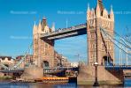 Tower Bridge, London, River Thames, CEEV05P04_04.0934