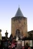 Fortress of Carcassonne, Cit? de Carcassonne, Tower, Turret, Castle, CEFV04P05_03