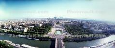 River Seine, Panorama, skyline, cityscape, CEFV06P06_17