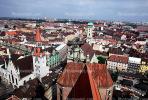 Red Roofs, Rooftops, Cityscape, Munich, CEGV01P14_16.2588
