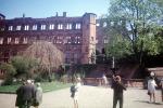 Heidelberg Castle, Heidelberger Schlossruin, K?nigstuhl Hillside, Baden-W?rttemberg, Karlsruhe, landmark, 1950s, CEGV03P14_01