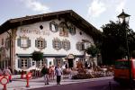 Hotel Alte Post, Wall Art, Luftlmalerei, wall-painting, L?ftlmalerei, Oberammergau, Garmisch-Partenkirchen district, Bavaria, CEGV06P01_01
