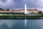 Water Fountain, aquatics, Pond, Lake, Nymphenburg Castle, Schlo? Nymphenberg, Munich, CEGV06P09_01