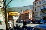 Zum Shloss, (to the castle), cars, vehicle, automobile, Heidelberg, 1950s, CEGV07P06_17