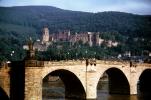 Karl Theodor Bridge, Alte Br?cke, Neckar River, Heidelberg Castle, Schloss, mountains, CEGV08P03_10