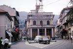Buildings, Rail, Cars, automobile, vehicles, Stresa, 1950s, CEIV01P02_19
