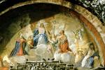 Fresco, Jesus Christ, angels, cross, CEIV10P11_07