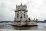 TORRE DE BELEM, building, tourist attraction, castle tower, Lisbon, CEPV01P04_11