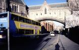doubledecker bus, arch bridge, Dublin, CERV01P05_06