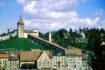 Palace, Castle, Homes, Houses, Hillside, W?rttemberg, Switzerland, Turret, Tower, CESV03P01_18