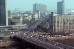 Moscow River, Cars, Bridge, skyline, buildings, CGMV01P10_09