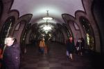 Moscow Subway, hall, hallway, people walking, CGMV03P08_19
