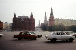 Museum of History, Red-Square, Cars, Fiat 124, towers, CGMV03P11_08