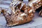 Lion Dragon Claws, Gilded, Statue, sculpture, CHBV01P01_17