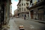Curb, Buildings, Old Havana, Sidewalk, CICV01P01_09.1724