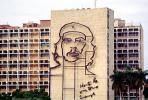 Che Guevara Wall Sculpture, Ministry of the Interior, Monument, landmark, Cuba , CICV01P07_19