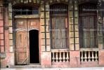 Doors, Windows, Doorway, entrance, Old Havana, Buildings, Sidewalk, CICV01P08_08