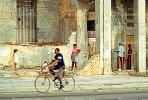 Old Havana, Buildings, Sidewalk, CICV01P08_14B
