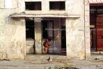 Old Havana, Buildings, Sidewalk, CICV01P08_15B
