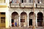 Old Havana, Buildings, Sidewalk, CICV01P08_17