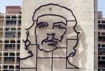 Che Guevara Wall Sculpture, Ministry of the Interior, Monument, landmark, Cuba , CICV01P09_10B