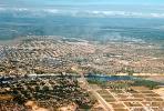 Aerial, roads, city, river, Santo Domingo, Dominican Republic, CIHV01P02_12.1725